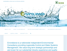 Tablet Screenshot of enviroliance.com